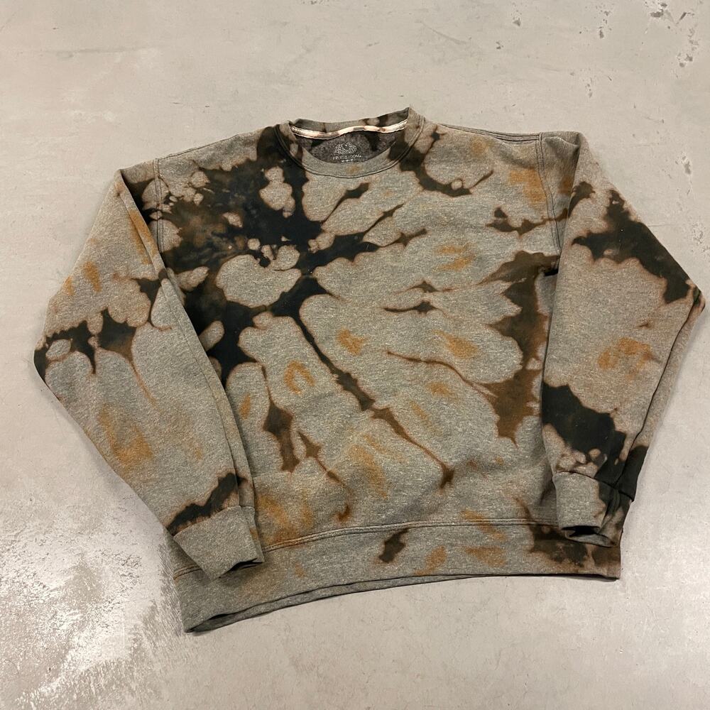 vintage Y2K bleach dyed sweatshirt